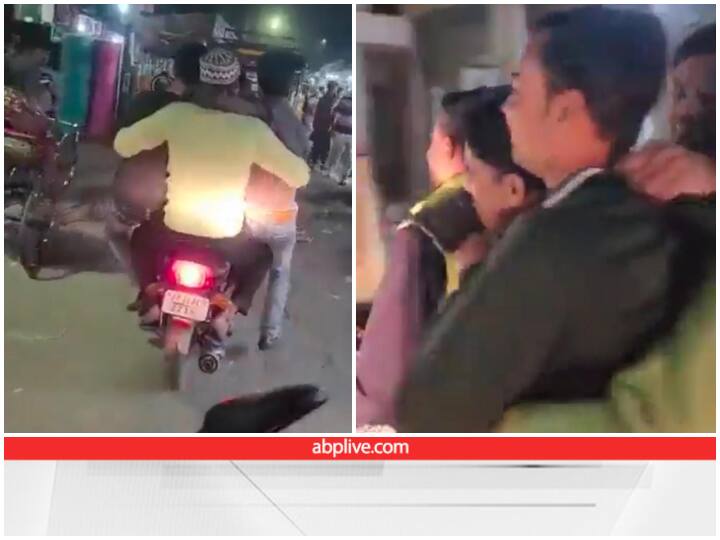 five men ride bike land to jail Moradabad Police takes action after Viral Video Video: जाना था जापान, पहुंच गए चीन..एक बाइक पर पांच लोग कर रहे थे सवारी, सीधे पहुंचे जेल
