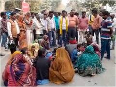 सुल्तानपुर: बेवजह युवक को थाने में बिठाए रखा, बेटे से मिलकर लौट रही महिला की दुर्घटना में मौत