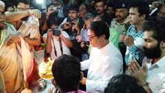 Raj Thackeray in Kolhapur : राज ठाकरेंनी घेतले करवीर निवासिनी श्री अंबाबाईचे दर्शन