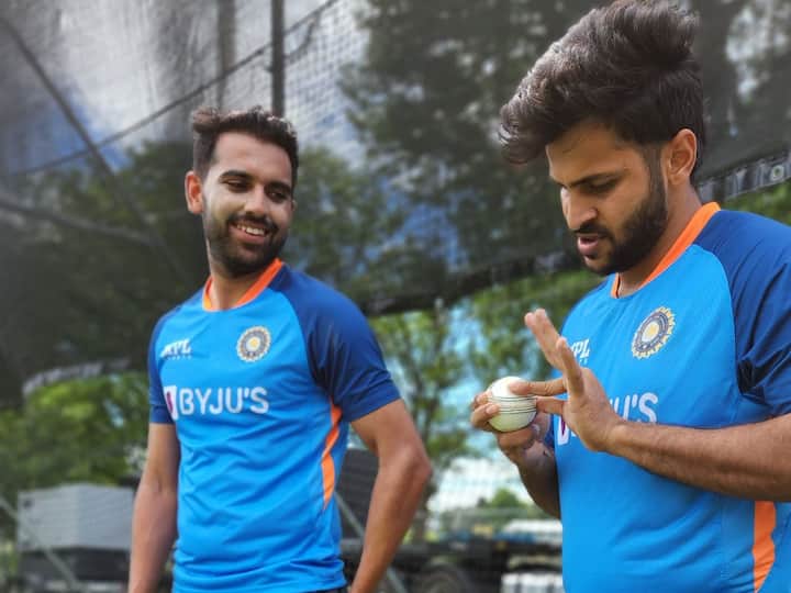 दीपक चाहर आणि शार्दूल ठाकूर (Photo Credit: BCCI)