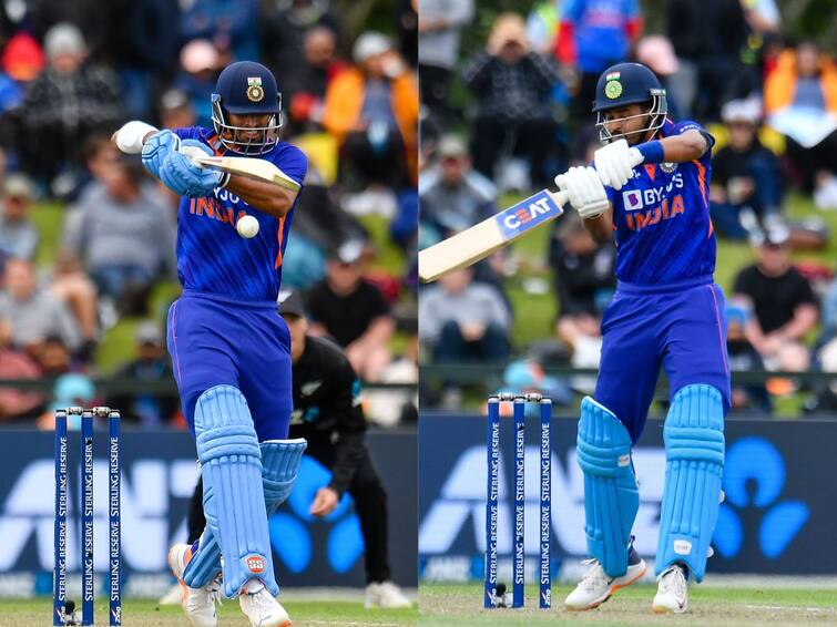 IND vs NZ 3rd ODI Shreyas Iyer, Washington Sundar New Zealand Needs 220 Runs To Win against Team India IND vs NZ 3rd ODI: वॉशिंग्टन सुंदर, श्रेयस अय्यरची संयमी खेळी; भारताचं न्यूझीलंडसमोर 220 धावांचं लक्ष्य