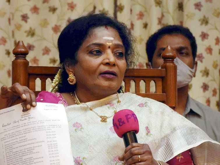 Telangana Governor Tamilisai Soundararajan Expresses Anguish Over YS Sharmila's Arrest