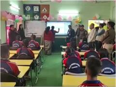 हरिद्वार के इस स्कूल में शुरू हुई 'स्मार्ट क्लास', बच्चों को पढ़ाते नजर आए एसएसपी