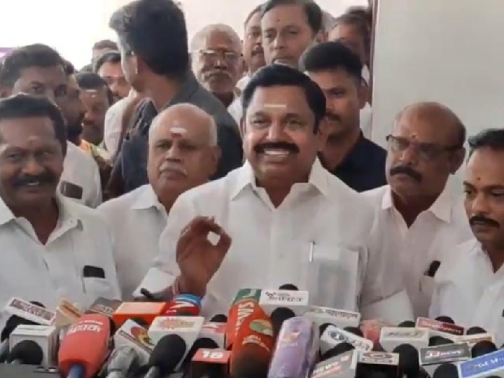 திமுக ஆட்சியில் ஆமை வேகத்தில் பணிகள் நடக்கிறது - எடப்பாடி பழனிசாமி விமர்சனம்