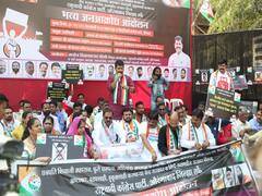 Aurangabad: औरंगाबादमध्ये राष्ट्रवादीकडून जनआक्रोश आंदोलन, आंदोलनास्थळी 'पन्नास खोके'च्या टी-शर्टची चर्चा