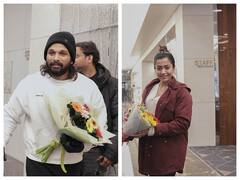 Allu Arjun And Rashmika Mandanna In Russia For Premiere Of Pushpa The Rise. See Pics