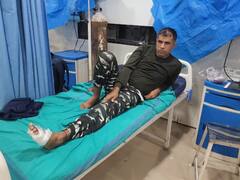 बीजापुर में दो नक्सली घटनाएं, स्पाइक होल की चपेट में आने से दो जवान घायल