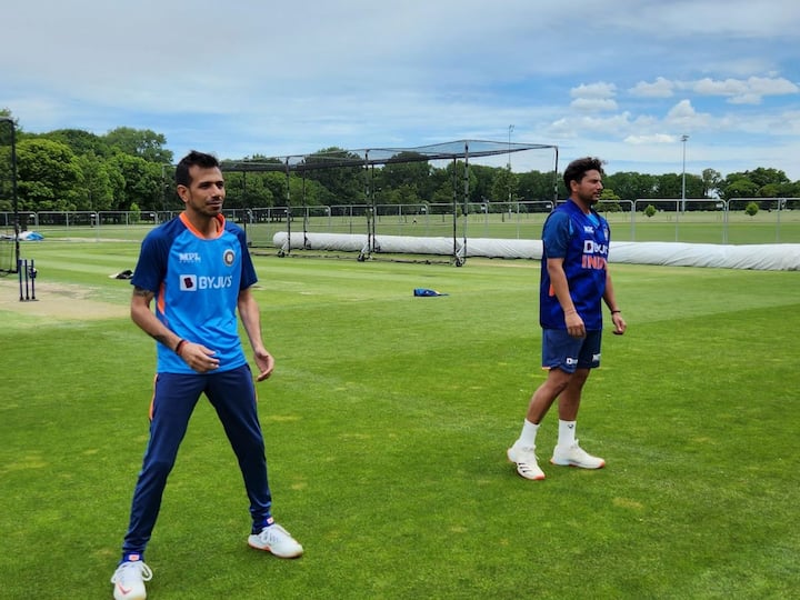 युजवेंद्र चहल आणि कुलदीप यादव (Photo Credit: BCCI)