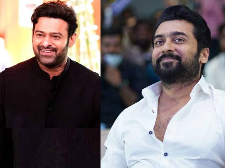 Actor Suriya says Prabhas bowled him over by feeding him biryani cooked by mom 'He didn't have dinner till 11.30 Surya on Prabhas: ప్రభాస్, ఆ రోజు నా కోసం డిన్నర్ కూడా తినకుండా వేచి చూశాడు - హీరో సూర్య