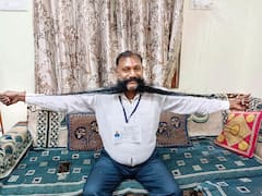 Gujarat Polls: 'Moustache Man' Maganbhai Solanki, Contesting As Independent, Wants Govt To Encourage Youth To Grow Moustache