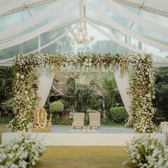 Gautham Manjima Marriage Pics : உன் கைகள் கோர்த்து உன்னோடு போக.. கௌதம் கார்த்திக் - மஞ்சிமா மோகனின் திருமண போட்டோஸ்!