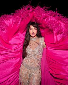 FIFA World Cup 2022: Nora Fatehi Grabs The Spotlight In A Sparkly Jumpsuit | See Pics