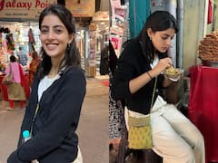 Navya Naveli Pics: हॉलीडे पर निकली बिग बी की नवासी नव्या नवेली, भोपाल के स्ट्रीट फूड एन्जॉय करती दिखीं