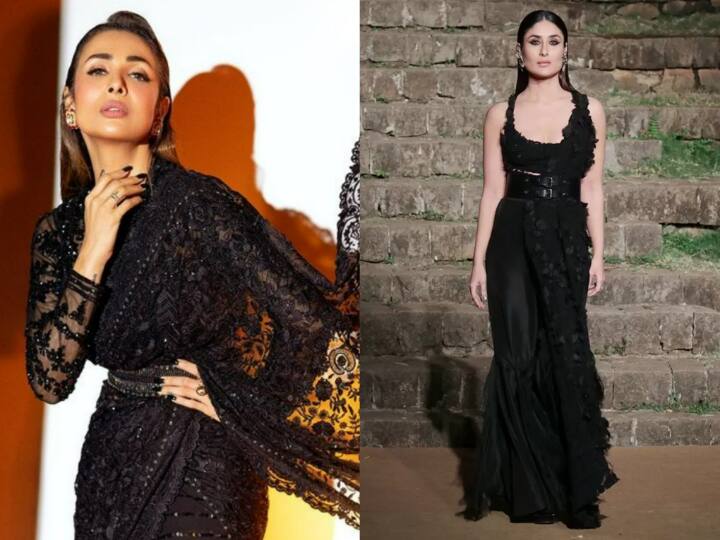 Actresses In Black Saree एक्ट्रेसेज को अक्सर आपने ब्लैक साड़ी में कहर ढहाते हुए देखा होगा. इस रिपोर्ट में हम आपको उन एक्ट्रेसेज से मिलवाएंगे, जिन्होंने ब्लैक साड़ी को यूनिक और क्लासी वे में कैरी किया.