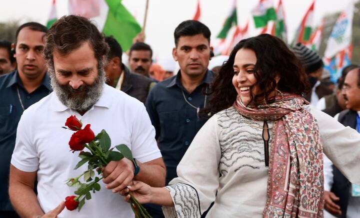 Rahul Gandhi-Swara Bhaker: রাহুল গান্ধীর 'ভারত জোড়ো যাত্রা'য় একে একে জুড়ছেন তারকারা। নয়া সংযোজন স্বরা ভাস্কর।