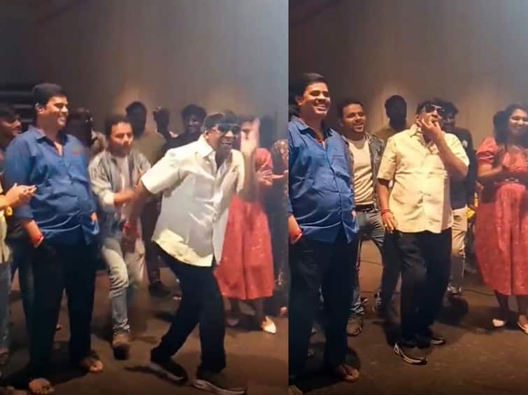 Vadivelu watching his Naai Sekar Returns Trailer and cheering up video goes viral Vadivelu: நாய் சேகர் ரிட்டர்ன்ஸ் பட ட்ரெய்லர் ரிலீஸ்... நடனமாடி விசில் அடித்துக் கொண்டாடிய ’வைகைப் புயல்’ வடிவேலு!