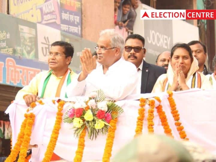 Bhanupratappur By poll bhupesh baghel BJP Congress Sarva Adivasi Samaj did road show chhattisgarh ANN Bhanupratappur Bypoll: BJP, कांग्रेस के अलावा सर्व आदिवासी समाज ने किया रोड शो, मैदान में 7 प्रत्याशी