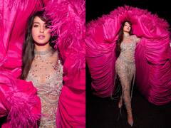 FIFA World Cup 2022: Nora Fatehi Grabs The Spotlight In A Sparkly Jumpsuit | See Pics