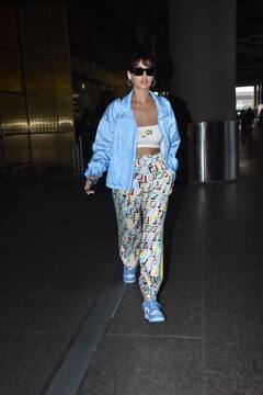 Nora Fatehi Airport Look: फेंडी ट्रैकसूट में नजर आईं नोरा फतेही, सोशल मीडिया पर सेट किया ट्रेंडी एयरपोर्ट लुक