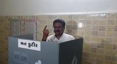 In Photos: પ્રથમ તબક્કામાં સવાર સવારમાં જ રિવાબા સહિત આ ઉમેદવારોએ કર્યું વોટિંગ