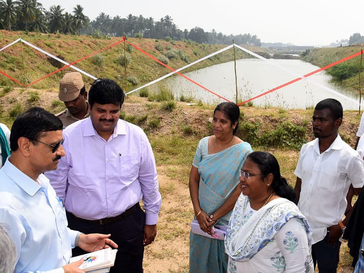 காவிரி, வைகை, குண்டாறு இணைப்புத் திட்ட பணிகள் - தமிழக அரசின் கூடுதல் தலைமை செயலாளர்  ஆய்வு