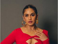 PHOTO: 'मोनिका ओ माय डार्लिंग'च्या सक्सेस पार्टीत हुमा कुरेशीचा बोल्ड लूक; पाहा फोटो!