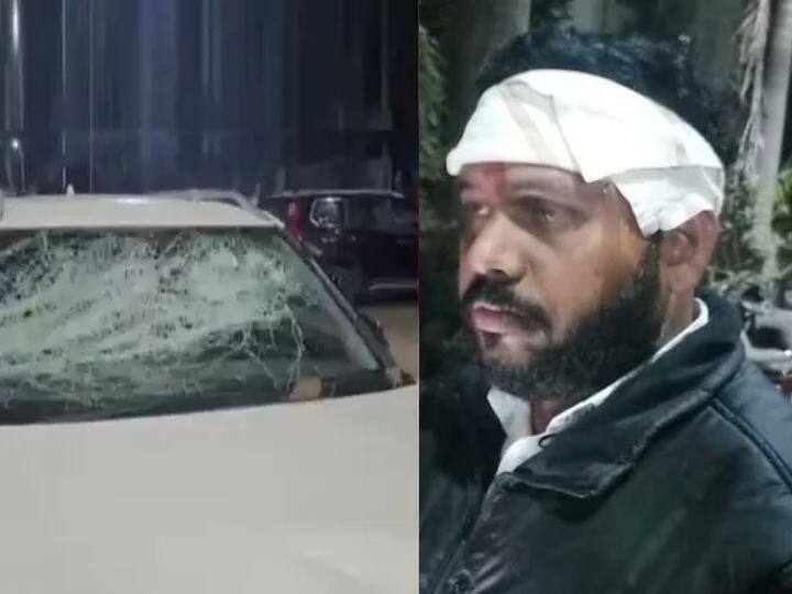 Gujarat Elections 2022: गुजरातमध्ये मतदानापूर्वी भाजप उमेदवारावर हल्ला, भाजपचा आरोप काँग्रेसवर; समर्थकांचा गोंधळ gujarat assembly election 2022 marathi news unknown people attacked bjp candidate piyush patel before ist phase voting Gujarat Elections 2022: गुजरातमध्ये मतदानापूर्वी भाजप उमेदवारावर हल्ला, भाजपचा आरोप काँग्रेसवर; समर्थकांचा गोंधळ