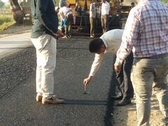 चर्चा में आया था छत्तीसगढ़ की सड़कों का ये वीडियो, अब युद्ध स्तर पर हो रहा मरम्मत और निर्माण का काम