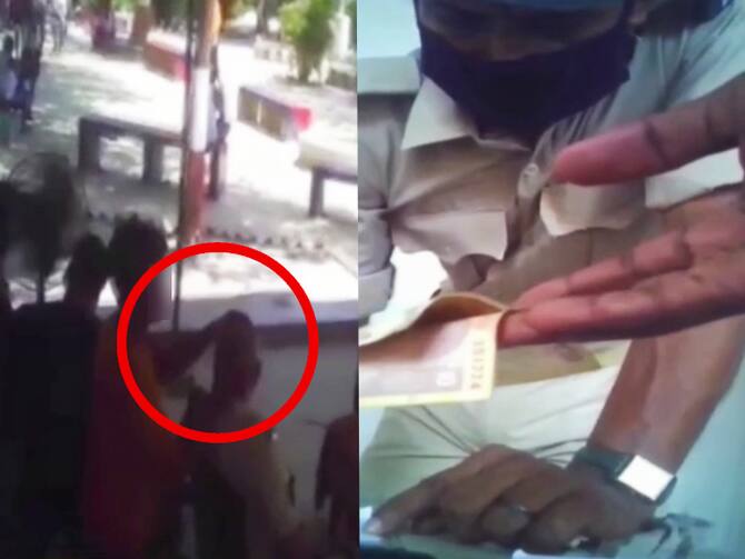 Siwan Jail Policemen Taken Bribe From Relatives Of Prisoners Head Massage  Video Viral Ann | Watch: सीवान मंडल कारा में कैदियों के परिजनों से होती है  वसूली! पुलिसकर्मी कराते हैं हेड मसाज,