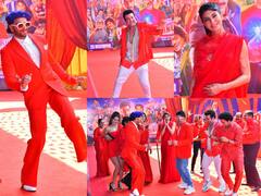 Circus Trailer Launch: 'सर्कस’ के ट्रेलर लॉन्च में रणवीर सिंह ने मचाया पूरी टीम के साथ धमाल, रेड साड़ी में जैकलीन ने लूटी महफिल