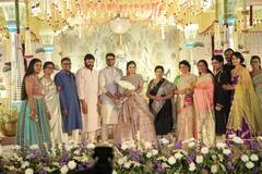 Neelima Guna Wedding : గుణశేఖర్ కుమార్తె నీలిమా గుణ మ్యారేజ్ రిసెప్షన్ - నూతన వధూవరులను ఆశీర్వదించిన మెగాస్టార్, తలసాని  