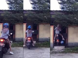 Funny Video: ਸਕੂਟੀ ਲੈ ਕੇ ਬੇਕਾਬੂ ਹੋਇਆ 'ਪਾਪਾ ਕੀ ਪਰੀ', ਜਨਤਾ ਨੇ ਕਿਹਾ- ਦੀਦੀ ਦੀ ਐਂਟਰੀ ਮਸਤ ਹੈ!