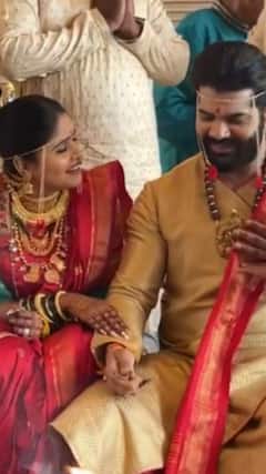 Akshaya Deodhar Hardeek Joshi Wedding : रिल टू रिअल; राणादा-पाठकबाईंचं शुभमंगल