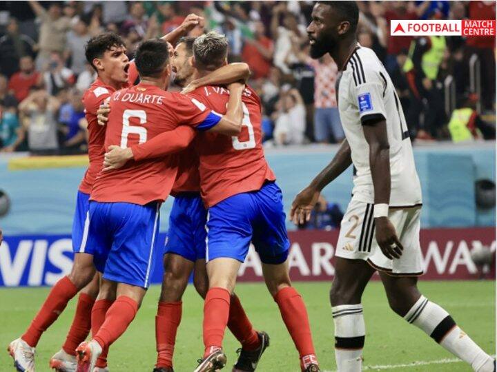 Japan's controversial VAR goal dumps Germany out of FIFA World Cup 2022 despite 4-2 win over Costa Rica FIFA World Cup 2022: कोस्टा रिका को हराने के बावजूद फीफा वर्ल्ड कप से बाहर हुई जर्मनी, जानें क्यों