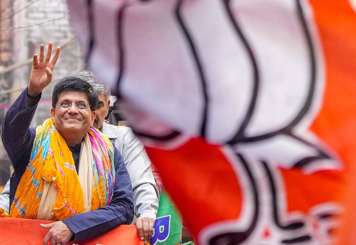 Several BJP-ruled states' chief ministers and Union ministers, including Hardeep Singh Puri, Piyush Goyal, Anurag Thakur, Manohar Lal Khattar, and Pushkar Singh Dhami, have been attacking the AAP and Kejriwal in recent weeks while campaigning for their own candidates. (Source: PTI)