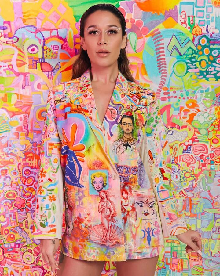 आता कृष्णाचा हा लूक सोशल मीडियावर मोठ्या प्रमाणात व्हायरल होत आहे.(फोटो सौजन्य :kishushroff/instagram)