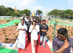 In Pics : పార్నపల్లి రిజర్వాయర్ లో సీఎం జగన్ బోటింగ్