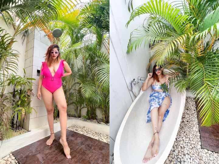 Kishwer Merchantt monokini look: किश्वर मर्चेंट हाल ही में बाली से छुट्टियां मना कर वापस लौटी हैं. सोशल मीडिया पर लगातार उनके वेकेशन की तस्वीरें वायरल हो रही  हैं.