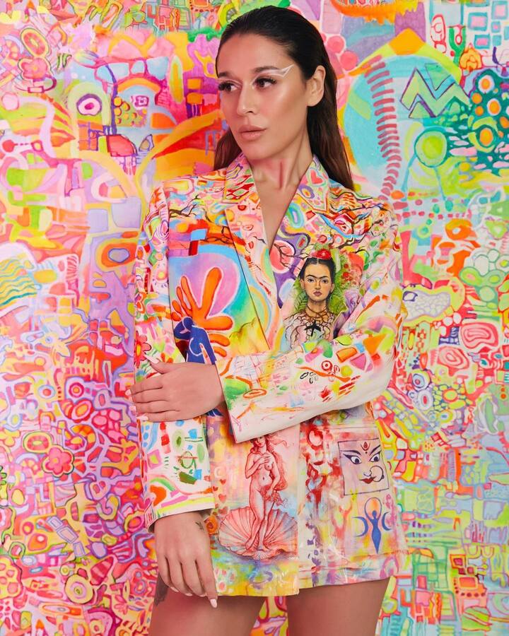 कृष्णा तिच्या वर्कआउटच्या पोस्ट तिच्या चाहत्यांसोबत अनेकदा शेअर करत असते.(फोटो सौजन्य :kishushroff/instagram)