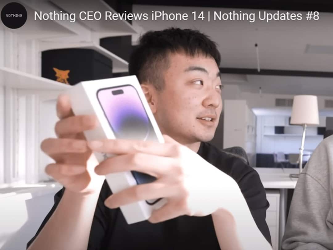 Must Watch: Nothing Founder Reviews And Praises iPhone 14 Pro Must Watch: Nothing Founder Reviews And Praises iPhone 14 Pro