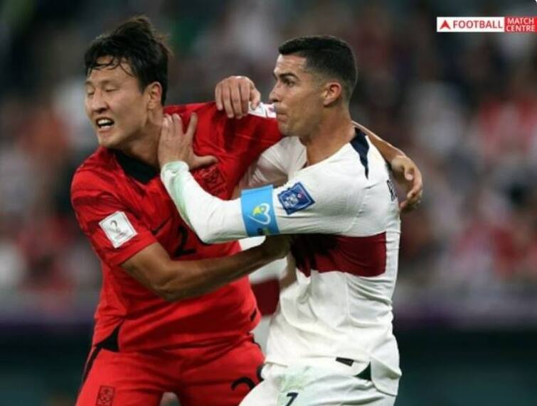FIFA WC 2022 Qatar: South Korea won match 2-1 against Portugal qualified round of 16 Education City Stadium FIFA WC 2022 Qatar: દક્ષિણ કોરિયાએ મોટો ઉલટફેર કરતા પોર્ટુગલ સામે 2-1થી મેચ જીતી 