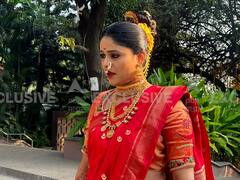 Akshaya Hardeek Wedding : नऊवारी साडी, हिरवा चुडा, साजश्रृंगार...पाठकबाईंचा नववधू साज पाहिलात का?