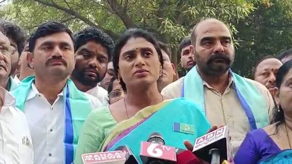 YS Sharmila Met Telangana DGP : డీజీపీకి షర్మిల వినతిపత్రం | DNN | ABP Desam