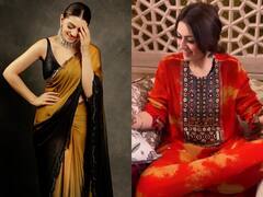 Hansika Motwani Pics: हंसिका मोटवानी ने लगाई पिया के नाम की मेहंदी, रस्म में शरारा पहने दिखीं होने वाली दुल्हन