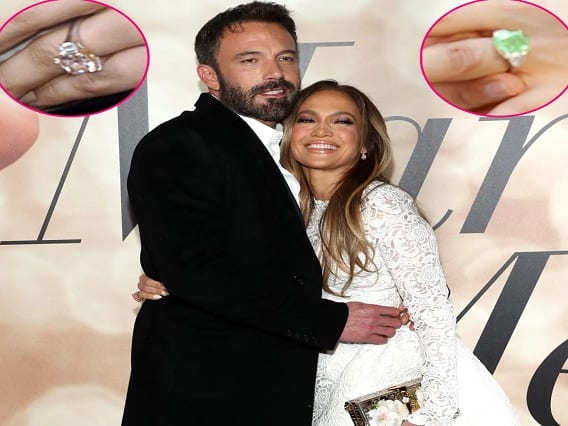 Jennifer Lopez Engagement Ring From Ben Affleck ત્રણ વાર છૂટાછેડા, ચોથા પતિએ જેનિફર લોપેઝને આપી 80 કરોડની વીંટી, જુઓ ફોટા