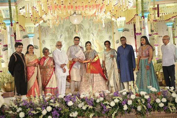 Neelima Guna Wedding : గుణశేఖర్ కుమార్తె నీలిమా గుణ మ్యారేజ్ రిసెప్షన్ - నూతన వధూవరులను ఆశీర్వదించిన మెగాస్టార్, తలసాని  