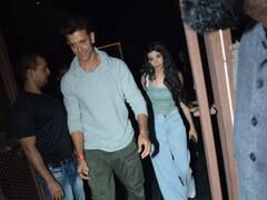 डिनर डेट पर लेडी लव Saba Azad के साथ स्पॉट हुए Hrithik Roshan, गर्लफ्रेंड के लिए प्रोटेक्टिव दिखे एक्टर, वायरल तस्वीरें