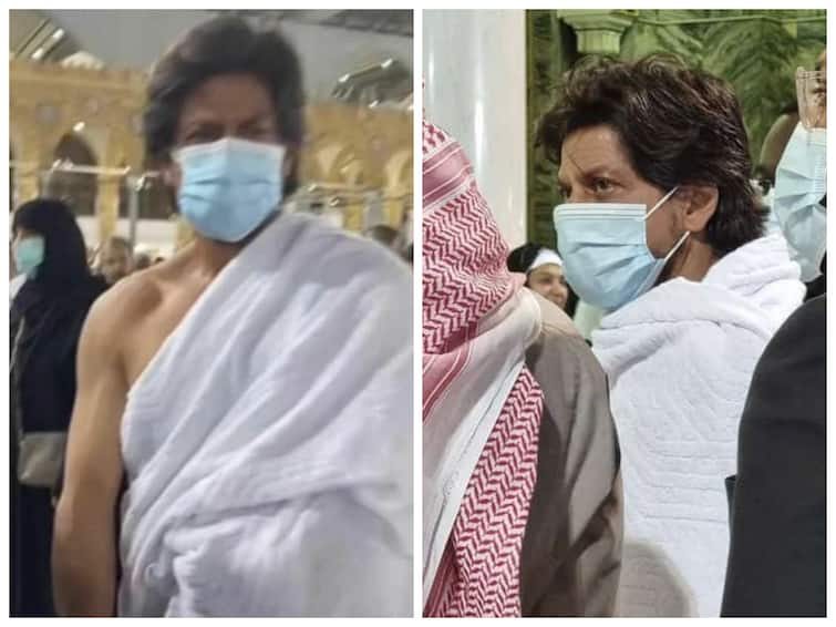 Shah Rukh Khan Performs Umrah In Mecca; Pics Go Viral Shah Rukh Khan Performs Umrah In Mecca; Pics Go Viral