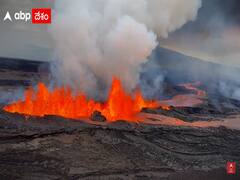 Mauna Loa Eruption : బద్దలైన అతి పెద్ద అగ్నిపర్వతం, నిప్పుల నదిలా మావోనా లోవా!
