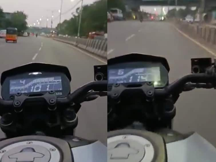 chennai tharamani two teenagers riding a motorcyle killed in road accident சென்னை: பைக்கில் 114 கி.மீ வேகம்: வித்தை காட்ட ஆசைப்பட்டு விபத்தில் உயிரிழந்த இருவர்: சிக்கிய லைவ் டெலிகாஸ்ட் வீடியோ